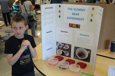 STEAM-A-Palooza
Rochester Memorial School held its second annual STEAM-A-Palooza event on May 15, as the community swarmed RMS to take in the students’ artwork adorning the school hallways, live musical performances and a cafetorium packed with displays of various science projects. Photos by Mick Colageo
