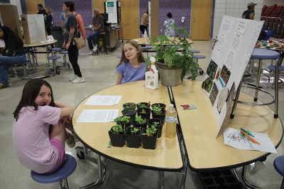 STEAM-A-Palooza
Rochester Memorial School held its second annual STEAM-A-Palooza event on May 15, as the community swarmed RMS to take in the students’ artwork adorning the school hallways, live musical performances and a cafetorium packed with displays of various science projects. Photos by Mick Colageo
