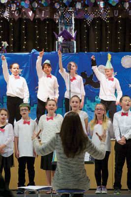 Disney: The Movies, The Music.
The fourth-grade students at Rochester Memorial School brought the magic of Disney to the stage on Wednesday, January 24 for the school’s presentation of “Disney: The Movies, The Music.” Photos by Colin Veitch
