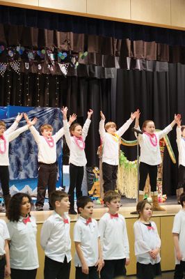 Disney: The Movies, The Music.
The fourth-grade students at Rochester Memorial School brought the magic of Disney to the stage on Wednesday, January 24 for the school’s presentation of “Disney: The Movies, The Music.” Photos by Colin Veitch
