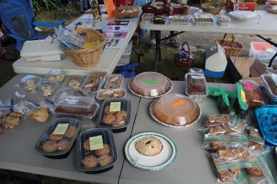 Rochester Historical Society
The Rochester Historical Society held its fall-season fair with booths set up outside for baked goods and jewelry and inside a display of artifacts from yesteryear. Photos by Mick Colageo
