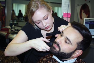 No-Shave November
Cosmetology students at Old Colony gave five Rochester Police officers a shave and a haircut on November 30, marking the end of No-Shave November. The officers raised over $1,500 letting their facial hair grow out, a no-no for the rest of the year for the officers. The funds will benefit Home Base, a charity that serves soldiers returning from combat with PTSD. Photos by Jean Perry
