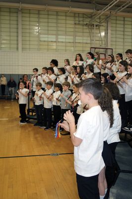 STEAM-a-palooza
Rochester Memorial School hosted STEAM-a-palooza on May 16, as RMS students wowed visitors with science, technology, engineering and art displays, along with a musical performance in the gymnasium. Photos by Mick Colageo
