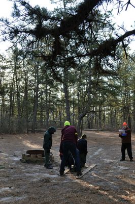 Camp Cachalot
Boy Scout troops from Rochester, Mattapoisett, and Marion participated in the annual Klondike Derby at Camp Cachalot on Saturday, January 19. The event features different competitive tasks to test the participants’ scouting skills. Photos by Michelle Wood
