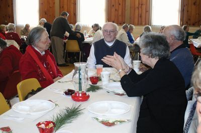 Annual Christmas Party
The Mattapoisett Council on Aging held their Annual Christmas Party for Mattapoisett Seniors  on Thursday, December 12. Photo by Marilou Newell
