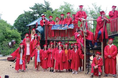 Senior Walk
Former Sippican School seniors of the Class of 2016 re-visited the school for one last time as students on Friday, June 3 during the “Senior Walk.” ORR graduating seniors of Mattapoisett and Rochester also visited their respective elementary schools greeted with applause from students and staff as they paraded through the halls of time that led them to this milestone in their lives. Photos by Erin Bednarczyk
