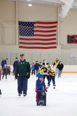 Marion Pack 32 Cub Scouts Fundraiser
The Marion Pack 32 Cub Scouts, with the sponsorship of the Marion Recreation Department, held a Tabor Skate fundraiser on Sunday, January 11 in the Travis Roy Rink at Johnson Arena at Tabor Academy. Skaters sipped coffee and hot chocolate and enjoyed an afternoon of frozen fun while supporting the Scouts of Marion. Photos by Colin Veitch
