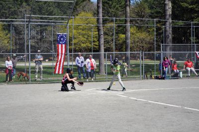 Tri-town Girl’s Softball League
Opening day for the Tri-town Girl’s Softball League was held by Marion Recreation at Washburn Park on Saturday. After a small parade all of the players for each team were introduced and afterwards the teams played games all afternoon. Photos by Kyle DeCicco-Carey 
