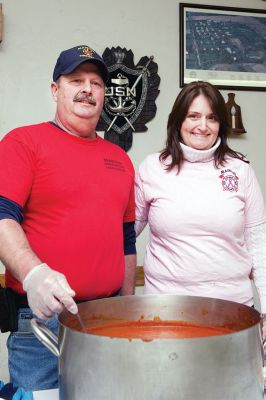 Marion Firefighter’s Association
The Marion Firefighter’s Association held its annual spaghetti supper fundraiser on Saturday, January 31 at the Marion VFW. The money raised goes towards purchasing gear, supplies, and equipment outside the regular Fire Department budget. Hungry guests came for the spaghetti and stayed for the fun. Photos by Colin Veitch
