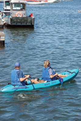 Summer Days
 Buzzards Bay was active this past Labor Day weekend with boaters and residents out enjoying the late summer weather on this unofficial last weekend of the summertime season. The colors of summer will soon shift to the colors of fall in the harbor, but not before a few more opportunities to take out those kayaks and sailboats with friends and family. Photos by Colin Veitch
