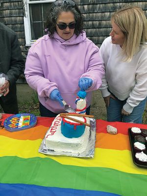 Tri-Town Against Racism
Tri-Town Against Racism celebrated the unveiling of its Rochester-based, Little Free Diverse Library on May 4 on the grounds of the privately owned Women’s Center on Marion Road. Photos by Mike DeCicco
