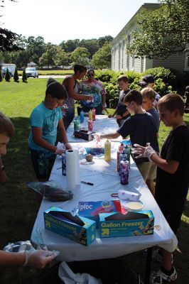 Elizabeth Taber Library
The Elizabeth Taber Library held end-of-summer activities for children on August 23. Photos by Mick Colageo
