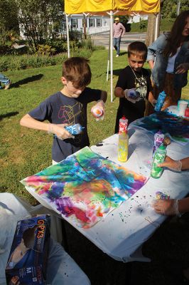 Elizabeth Taber Library
The Elizabeth Taber Library held end-of-summer activities for children on August 23. Photos by Mick Colageo
