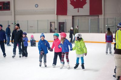 Open Skate at Tabor
Tabor Academy, in conjunction with Marion Recreation, held an Open Skate session on Sunday, January 15 at its ice rink. Open Skate Sundays will continue weekly until March 5. Hours are 12:00 - 2:00 pm. Photos by Felix Perez
