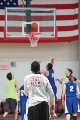 Tabor Academy Special Olympics Club 
The Tabor Academy Special Olympics Club kicked off an important new project, “The R-Word Campaign” on Sunday, February 14 with a special Valentine’s Day basketball tournament as part of the school’s Special Olympics Young Athletes Program. Students hope to change school culture for the better by raising awareness to extinguish the use of the R-word. Photos by Colin Veitch
