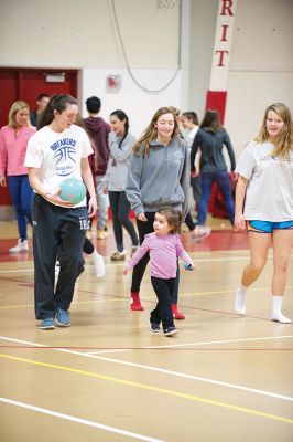 Special Olympics Young Athletes
Roughly 120 Tabor Academy students volunteered on January 10 to assist with the school’s first session of the Special Olympics Young Athletes™ program held at Tabor. The program offers children ages 3-7 with intellectual and developmental disabilities opportunities to engage in physical activities vital to mental and physical growth. Spearheaded by Math teacher Tim Cleary and Tabor senior Molly Bent, sessions continue January 17 to March 6 (no session February 7) at 2:00 pm at the Fish Center for Athletics 
