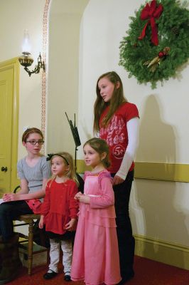 Tinkhamtown Chapel
The annual Christmas carol sing-along at the Tinkhamtown Chapel was as popular and beautiful as ever on the chilly evening of December 20, when dozens of people followed the glow of candlelit windows to the tiny chapel to sing with their families and neighbors and welcome Christmas to Mattapoisett. Photos by Colin Veitch
