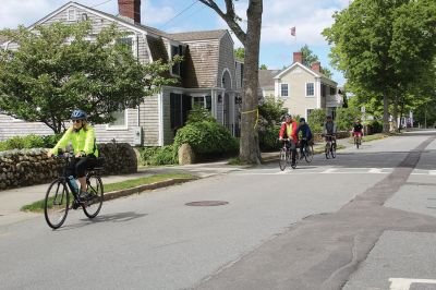Tour de Crème
The Tour de Crème bicycling event was held on Sunday emanating from Mattapoisett Town Beach and going in different courses of varying length through the region where ice cream merchants shared their tasty refreshments with participants. Photos by Mick Colageo
