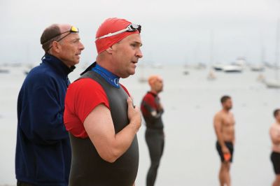 Triathlon
The Triathlon kicked off the first of the many Harbor Days events scheduled over the week and into the weekend. Hosted by the Mattapoisett Lions Club every year, the triathlon takes racers .25 miles from the shore of Town Beach and back, 10 miles bicycling through Mattapoisett, and 5K through the village around Ned’s Point Lighthouse. Photos by Colin Veitch
