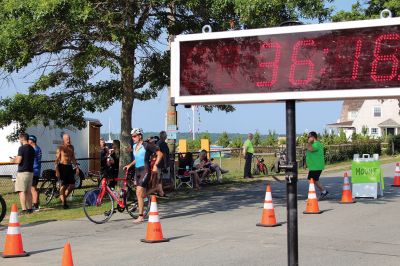 39th Annual Mattapoisett Lions Triathlon
Sunday, July 14, was the morning of the 39th Annual Mattapoisett Lions Triathlon, officially kicking off the 2019 Harbor Days week. This year’s race tested the stamina of 103 participants including five relay teams. Photos by Jean Perry
