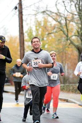 5th Annual 5K Turkey Trot
There were 31 registered runners for this year’s 5th Annual 5K Turkey Trot for Marion Recreation on Sunday, November 22. The course takes runners from Tabor Academy down Front Street through the village and back again to Tabor. Adam Sylvia of Rochester took first place for men, and Julie Craig of Mattapoisett took first place for women. Photos by Colin Veitch
