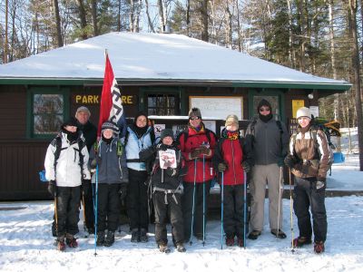 Mount Monadnock
The Mattapoisett Boy Scout Troop 53 are Wandering Wanderers at Mount Monadnock in New Hampshire on January 30, 2010. Photo courtesy of Bill Fuchs.
