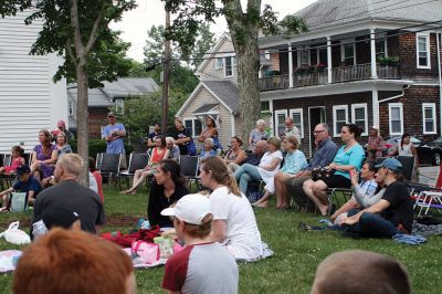 7th Annual Massachusetts Walking Tour
The 7th annual Massachusetts Walking Tour walked into Mattapoisett village on June 23. Joined by local musicians, the concert on the grounds of the Mattapoisett Congregational church was enjoyed by young and old alike. Photos by Marilou Newell
