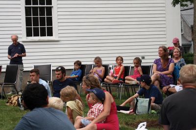 7th Annual Massachusetts Walking Tour
The 7th annual Massachusetts Walking Tour walked into Mattapoisett village on June 23. Joined by local musicians, the concert on the grounds of the Mattapoisett Congregational church was enjoyed by young and old alike. Photos by Marilou Newell
