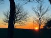 Sunset at Shipyard Park in Mattapoisett