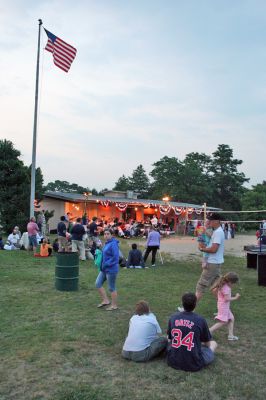 Sippican Skyrockets
The Town of Marion once again hosted a spectacular fireworks display shot off over Sippican Harbor on Thursday night, July 3, preceded by a band concert at Island Wharf. (Photo by Robert Chiarito).
