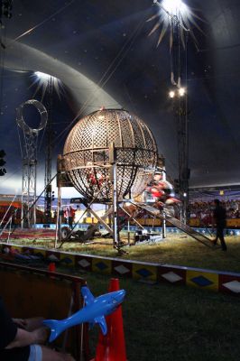 Three-Ring Circus
Cole Brothers Circus of the Stars recently rolled into Rochester on June 25 and 26 for a series of four shows over the course of two days under the Big Top pitched in the field adjacent to the Plumb Corner Mall. (Photo by Robert Chiarito).
